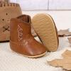 imageBaby Western Cowboy Boots Infant Boys Girls NonSlip Soft Sole Booties Toddler Newborn First Walker Crib ShoesBrown