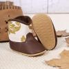 imageBaby Western Cowboy Boots Infant Boys Girls NonSlip Soft Sole Booties Toddler Newborn First Walker Crib ShoesGold