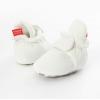 imageInfant Baby Boys Girls Cozy Fleece Booties Stay on Slippers Non Slip Soft Gripper Sock Shoes Toddler First Walker Newborn Crib Birthday Shower GiftAWhite