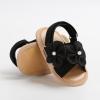 imageInfant Baby Girls Sandals Summer Open Toe Wedding Princess Dress Shoe Soft Sole Baby Shoes for Newborn Girl2012 Black