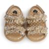 imageInfant Baby Girls Sandals Summer Open Toe Wedding Princess Dress Shoe Soft Sole Baby Shoes for Newborn GirlBGold