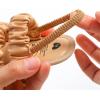 imageInfant Baby Girls Sandals Summer Open Toe Wedding Princess Dress Shoe Soft Sole Baby Shoes for Newborn GirlD01Brown