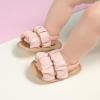 imageInfant Baby Girls Sandals Summer Open Toe Wedding Princess Dress Shoe Soft Sole Baby Shoes for Newborn GirlD01Pink