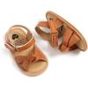 imageInfant Baby Girls Sandals Summer Open Toe Wedding Princess Dress Shoe Soft Sole Baby Shoes for Newborn GirlH01Brown