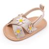 imageInfant Baby Girls Sandals Summer Open Toe Wedding Princess Dress Shoe Soft Sole Baby Shoes for Newborn GirlR01Gold
