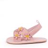 imageInfant Baby Girls Sandals Summer Open Toe Wedding Princess Dress Shoe Soft Sole Baby Shoes for Newborn GirlR01Pink