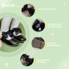 imageMary Jane Little Girls Dress Shoes Toddler Baby Ballet Flats Flower Girls Wedding Party Bow Princess Kid ShoesAblack