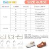 imageMary Jane Little Girls Dress Shoes Toddler Baby Ballet Flats Flower Girls Wedding Party Bow Princess Kid ShoesBbrown