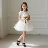 imageMary Jane Little Girls Dress Shoes Toddler Baby Ballet Flats Flower Girls Wedding Party Bow Princess Kid ShoesDblack