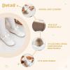 imageMary Jane Little Girls Dress Shoes Toddler Baby Ballet Flats Flower Girls Wedding Party Bow Princess Kid ShoesDwhite