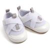 imageNewborn Baby Boys Girls Sneakers Infant HighTop Shoes Breathable NonSlip Soft Sole Toddler Prewalker First Walkers Crib ShoesBWhite