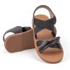 imageToddler Girls Sandals Little Girl Summer Flat Sandal Baby Open Toe Outdoor Beach Holiday Dress ShoesA04black
