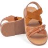 imageToddler Girls Sandals Little Girl Summer Flat Sandal Baby Open Toe Outdoor Beach Holiday Dress ShoesA04brown