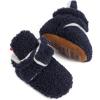 B01/Navy Blue-rubber Sole