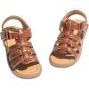 imageToddler Girls Sandals Little Girl Summer Flat Sandal Baby Open Toe Outdoor Beach Holiday Dress ShoesA01brown