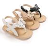 imageInfant Baby Girls Sandals Summer Open Toe Wedding Princess Dress Shoe Soft Sole Baby Shoes for Newborn Girl