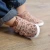 imageBaby Boys Girls Dress Shoes Winter Warm Newborn HighTop Ankle Sneakers NonSlip Soft Sole Toddler Prewalker Infant First Walkers Crib ShoesC01Fleece Pink