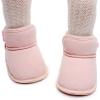 imageBaby Boys Girls Shoes Winter Warm Infant HighTop Ankle Sneakers NonSlip Soft Sole Toddler Prewalker Newborn First Walkers Crib ShoesA0283Pink