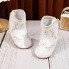 imageBaby Western Cowboy Boots Infant Boys Girls NonSlip Soft Sole Booties Toddler Newborn First Walker Crib ShoesWhite