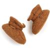 imageInfant Baby Boys Girls Cozy Fleece Booties Stay on Slippers Non Slip Soft Gripper Sock Shoes Toddler First Walker Newborn Crib Birthday Shower GiftM2081Brown