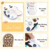 imageBaby Boys Girls Sneakers Toddler NonSlip Soft Rubber Sole First Walking Shoes Infant Newborn Crib Dress Shoes6148Blue