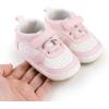 imageBaby Boys Girls Sneakers Toddler NonSlip Soft Rubber Sole First Walking Shoes Infant Newborn Crib Dress Shoes7103aPink