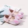 imageMary Jane Little Girls Dress Shoes Toddler Baby Ballet Flats Flower Girls Wedding Party Bow Princess Kid Shoes5163pink