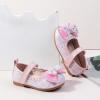 imageMary Jane Little Girls Dress Shoes Toddler Baby Ballet Flats Flower Girls Wedding Party Bow Princess Kid Shoes5163pink