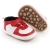 imageBaby Boys Girls Sneakers Toddler NonSlip Soft Rubber Sole First Walking Shoes Infant Newborn Crib Dress Shoes7103aRed