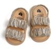 image:imageBellocasa Infant Baby Girls Sandals Summer Open Toe Wedding Princess Dress Shoe Soft Sole Baby Shoes for Newborn GirlD01Gold