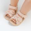 image:imageBellocasa Infant Baby Girls Sandals Summer Open Toe Wedding Princess Dress Shoe Soft Sole Baby Shoes for Newborn GirlM2070 Apricot