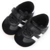 image:imageBaby Boys Girls Sneakers Toddler NonSlip Soft Rubber Sole First Walking Shoes Infant Newborn Crib Dress ShoesA01Black
