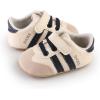 image:imageBaby Boys Girls Sneakers Toddler NonSlip Soft Rubber Sole First Walking Shoes Infant Newborn Crib Dress ShoesA01Blue