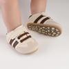 image:imageBaby Boys Girls Sneakers Toddler NonSlip Soft Rubber Sole First Walking Shoes Infant Newborn Crib Dress ShoesA01Coffee