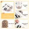 image:imageBaby Boys Girls Sneakers Toddler NonSlip Soft Rubber Sole First Walking Shoes Infant Newborn Crib Dress ShoesA01White
