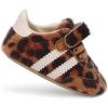 image:imageBaby Boys Girls Sneakers Toddler NonSlip Soft Rubber Sole First Walking Shoes Infant Newborn Crib Dress ShoesA02Brown
