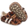image:imageBaby Boys Girls Sneakers Toddler NonSlip Soft Rubber Sole First Walking Shoes Infant Newborn Crib Dress ShoesA02Brown