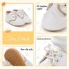 image:imageBaby Boys Girls Sneakers Toddler NonSlip Soft Rubber Sole First Walking Shoes Infant Newborn Crib Dress ShoesB013White