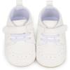 image:imageBaby Boys Girls Sneakers Toddler NonSlip Soft Rubber Sole First Walking Shoes Infant Newborn Crib Dress ShoesB2061White