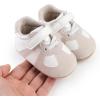 image:imageBaby Boys Girls Sneakers Toddler NonSlip Soft Rubber Sole First Walking Shoes Infant Newborn Crib Dress ShoesC2274Grey
