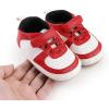 image:imageBaby Boys Girls Sneakers Toddler NonSlip Soft Rubber Sole First Walking Shoes Infant Newborn Crib Dress ShoesD7103aRed