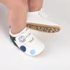 image:imageBaby Boys Girls Sneakers Toddler NonSlip Soft Rubber Sole First Walking Shoes Infant Newborn Crib Dress ShoesE6148Blue