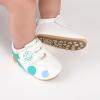 image:imageBaby Boys Girls Sneakers Toddler NonSlip Soft Rubber Sole First Walking Shoes Infant Newborn Crib Dress ShoesE6148Green