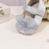 image:imageBaby Mary Jane Flats for Girls with Bowknot Cotton Anti Skid Sole Infant First Walker Princess Dress Crib Wedding Shoes220Blue