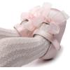 image:imageBaby Mary Jane Flats for Girls with Bowknot Cotton Anti Skid Sole Infant First Walker Princess Dress Crib Wedding Shoes220Pink