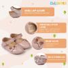 image:imageBaby Mary Jane Flats for Girls with Bowknot Cotton Anti Skid Sole Infant First Walker Princess Dress Crib Wedding ShoesF01Pink