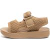 image:imageToddler Boys Girls Summer Slide Sandals Baby Comfort Lightweight Walking Shoes Open Toe Adjustable Outdoor Beach Sandals for Kids2277khaki