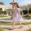 image:imageToddler Girls Sandals Little Girl Summer Flat Sandal Baby Open Toe Outdoor Beach Holiday Dress Shoes5249 Purple