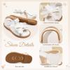 image:imageToddler Girls Sandals Little Girl Summer Flat Sandal Baby Open Toe Outdoor Beach Holiday Dress ShoesA00 White
