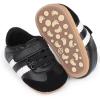 image:imageBaby Boys Girls Sneakers Toddler NonSlip Soft Rubber Sole First Walking Shoes Infant Newborn Crib Dress ShoesA01Black